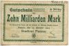 Германия. Нотгельд г. Пассау 10.000.000.000 марок 1923