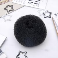 Валик-резинка для создания пучка, 4.5?10 см, чёрный