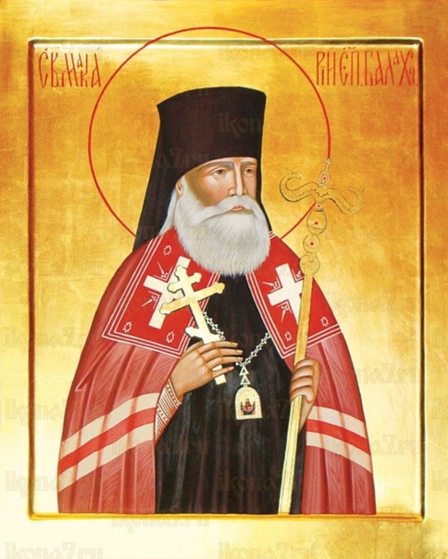 Икона Макарий Гневушев (Орловский) (рукописная)