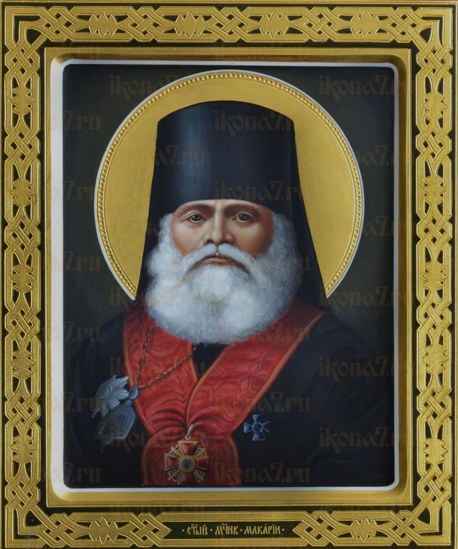 Икона Макария Гневушева: Свет Православия (рукописная)