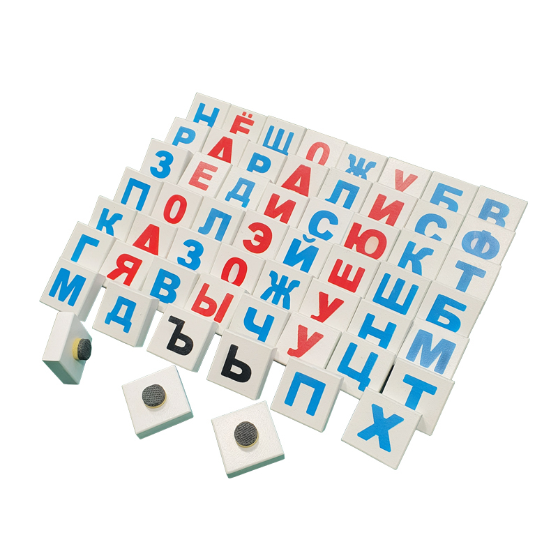 Фишки алфавит для стойки зонирования МОЗАИКА