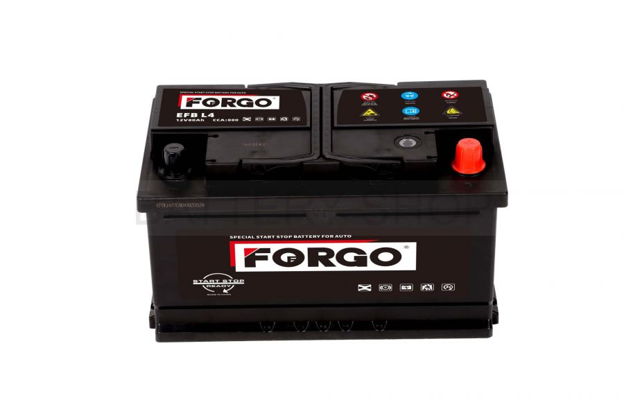 Forgo EFB L4 80 Ач 800 A обр. пол.