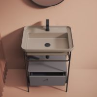 Консоль для раковины прямоугольная Artceram Fuori Scala ACA056 40x57 схема 4 Консоль для раковины прямоугольная Artceram Fuori Scala ACA056 40x57 схема 4