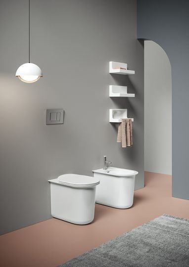 Биде напольное Artceram Chic 380x530 мм CHB002 схема 5 Биде напольное Artceram Chic 380x530 мм CHB002 схема 5