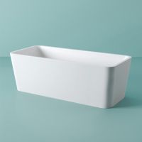 Отдельностоящая ванна ArtCeram Square искусственный камень ACW004 схема 1