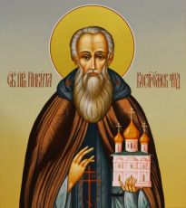 Икона Никиты Костромского: Символ веры и защиты (рукописная)