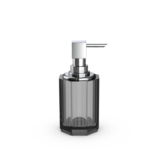 Дозатор для житкого мыла Decor Walther Kristall 09434 с хромированной фурнитурой схема 3