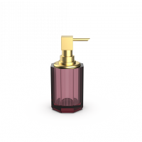 Дозатор мыла Decor Walther Kristall 09436 с фурнитурой матового золотого цвета схема 4 Дозатор мыла Decor Walther Kristall 09436 с фурнитурой матового золотого цвета схема 4