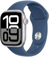 Apple watch S10 46 Silver Denim SB M/L MWWM3