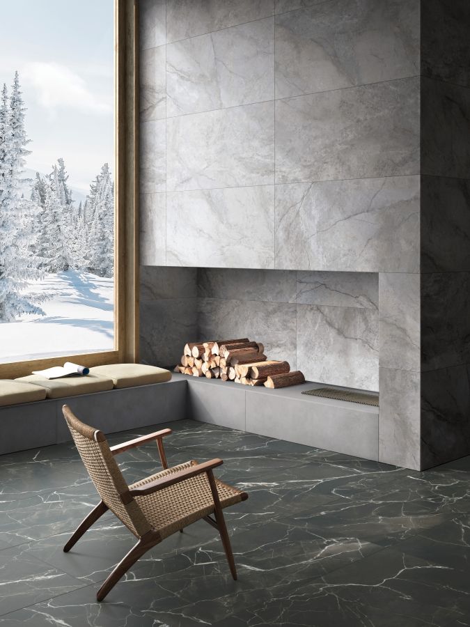 Керамогранит 60х120 ARCTICSTONE Серый Матовый (8мм) K947897R0001VTEP
