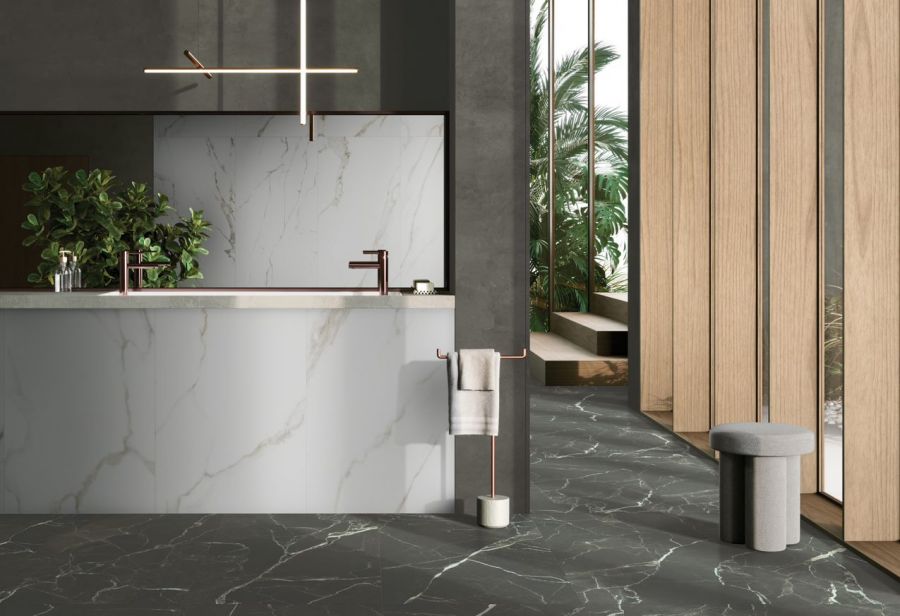 Керамогранит 60х120 SILKMARBLE Порто Неро Матовый (8мм) K950299R0001VTEP