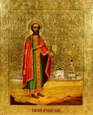 Икона Романа Рязанского: Символ Доброты и Милосердия (рукописная)