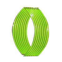 Цветная лента на колеса, 17-18 дюймов - салатовый