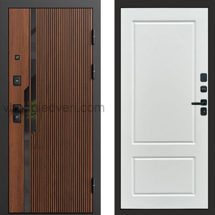 Входная дверь Termo-door Флекс Дуб - Марсель Белый софт