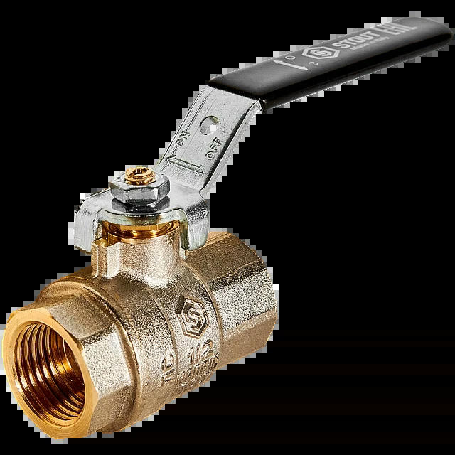 Кран шаровой полнопроходной ВР/ВР 1/2, рычаг STOUT