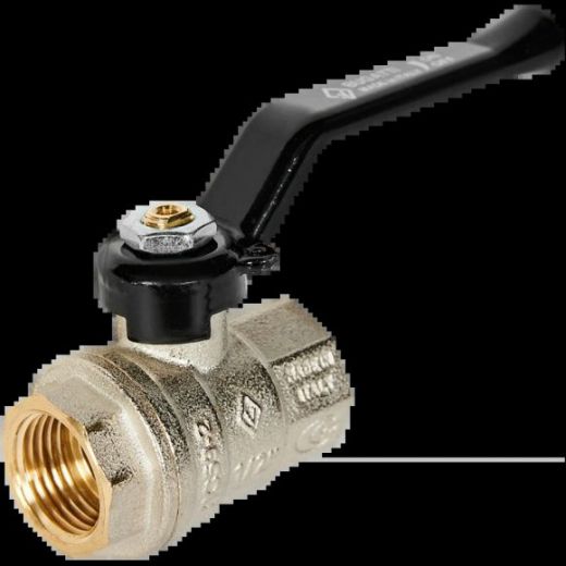 Кран шаровой ВВ 1/2 ручка OREGON серия 300 полный проход Bugatti