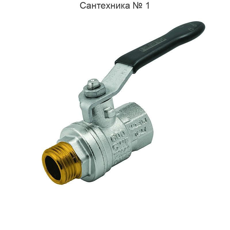 Кран шаровой Strong T НВ 1 1/4", рычаг ELSEN