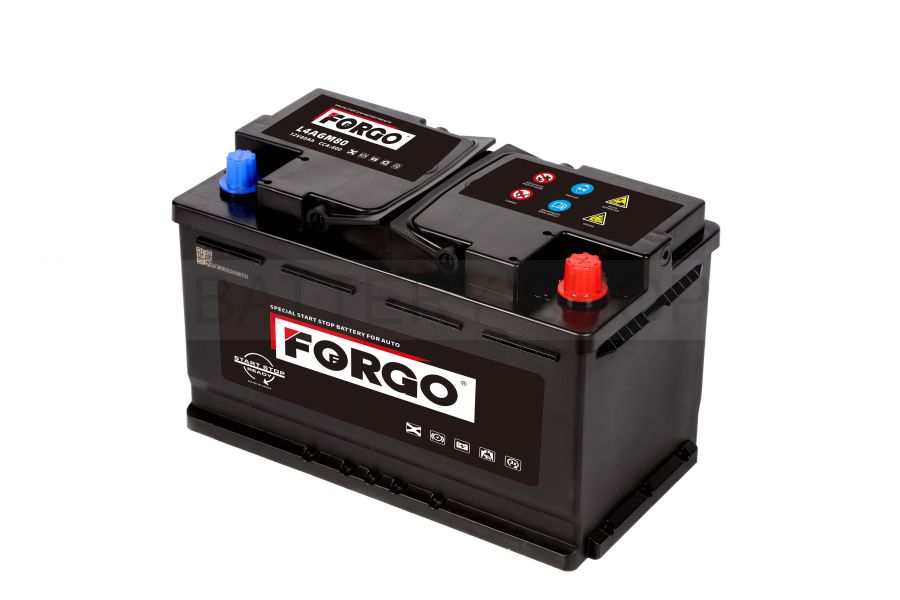 Forgo AGM 80 Ач 800 A обр. пол. L4AGM80