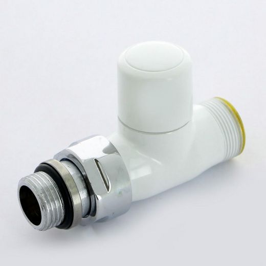 Вентиль обратный НН 1/2" х М24х19, белый New-Smart Carlo Poletti