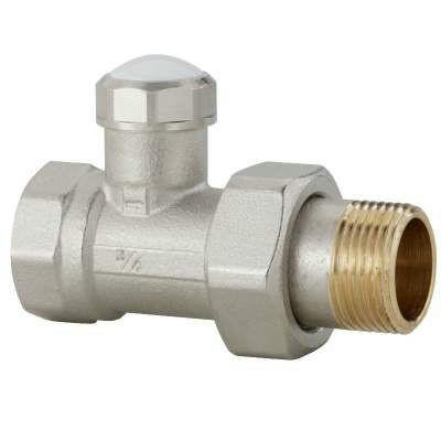 Вентиль для радиатора 1/2, прямой нижний FIV