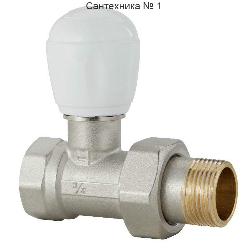 Вентиль для радиатора 1/2, прямой верхний FIV