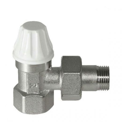 Вентиль для радиатора угловой нижний 3/4" Comisa