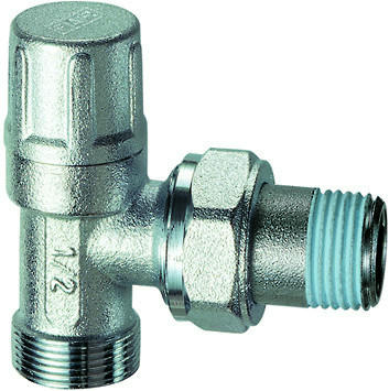 Вентиль запорный угловой М24х19 1/2" FAR