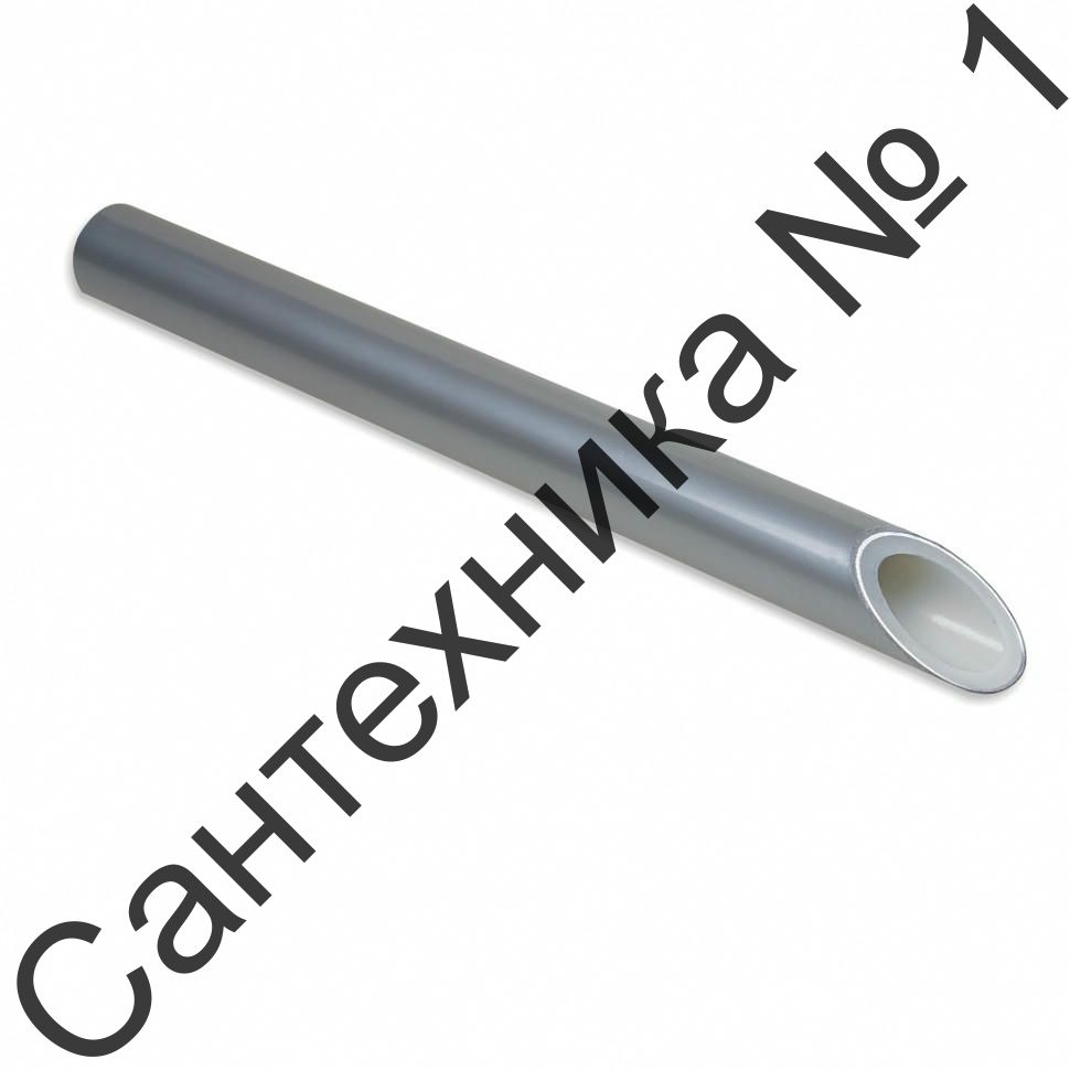 Труба стабильная PE-Xa/Al/PE-RT 16,2х2,6, бухта 100, серая ROMMER