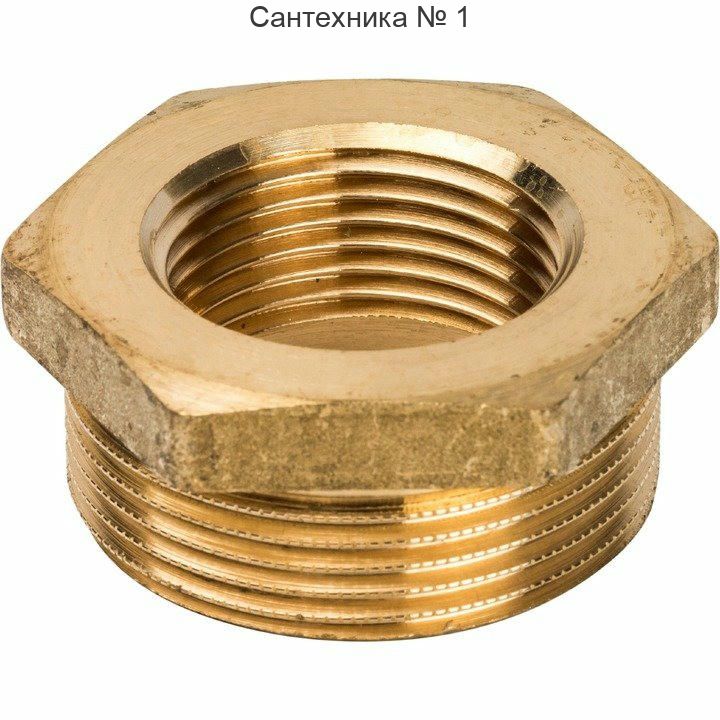 Футорка 1 1/2"х1" STOUT