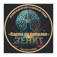 Карта на потолке ЗЕНИТ от GoodwinPRO