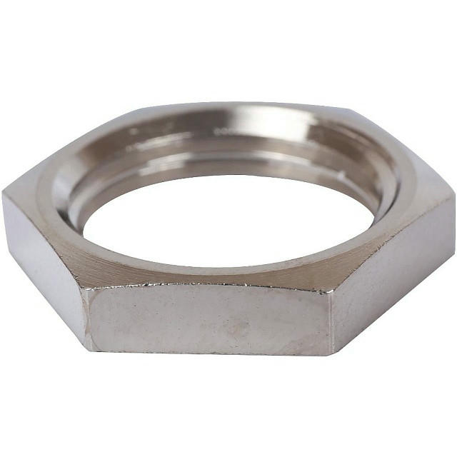 Контргайка 1/2, никелированная STOUT