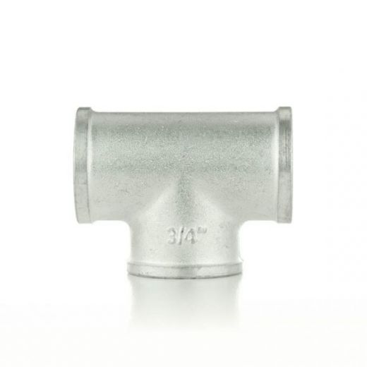 Тройник равнопроходной ВВВ 1" с покрытием TIN ELSEN