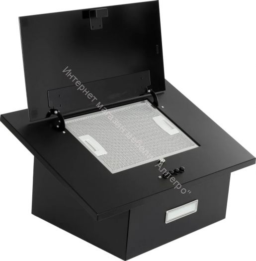 Вытяжка каминная Elikor Коралл 60П-430-К3Д, чёрный (152187)