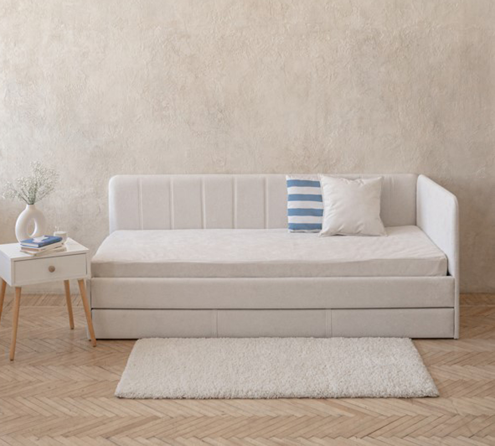 COLINS 90*200 (корал, теракот, белый)