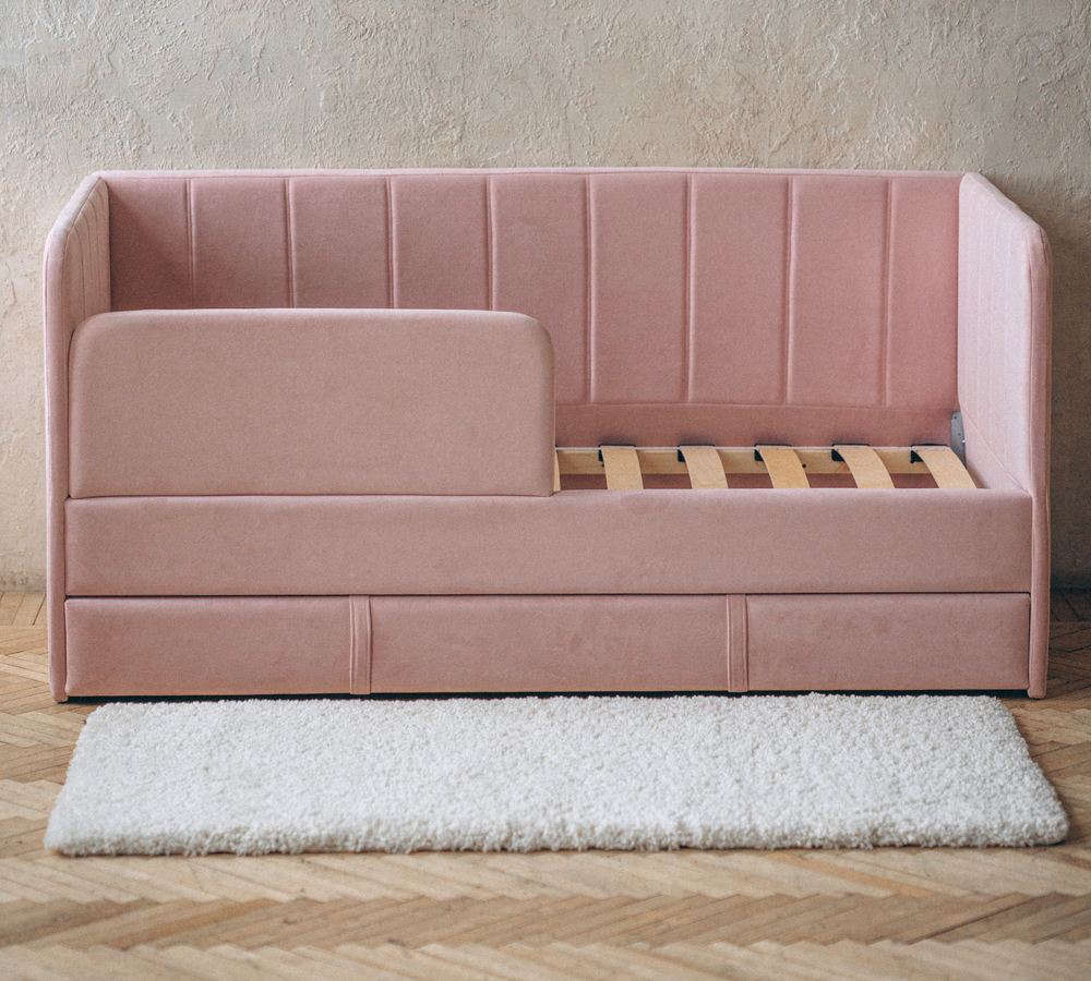 Happy line 80*160 в полоску  (розовый)