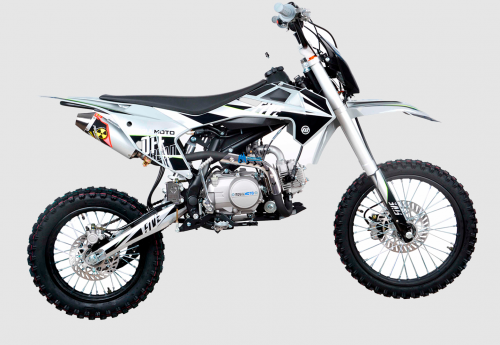 Питбайк Regulmoto FIVE EA (полуавтомат КПП) (Серый/ черный)
