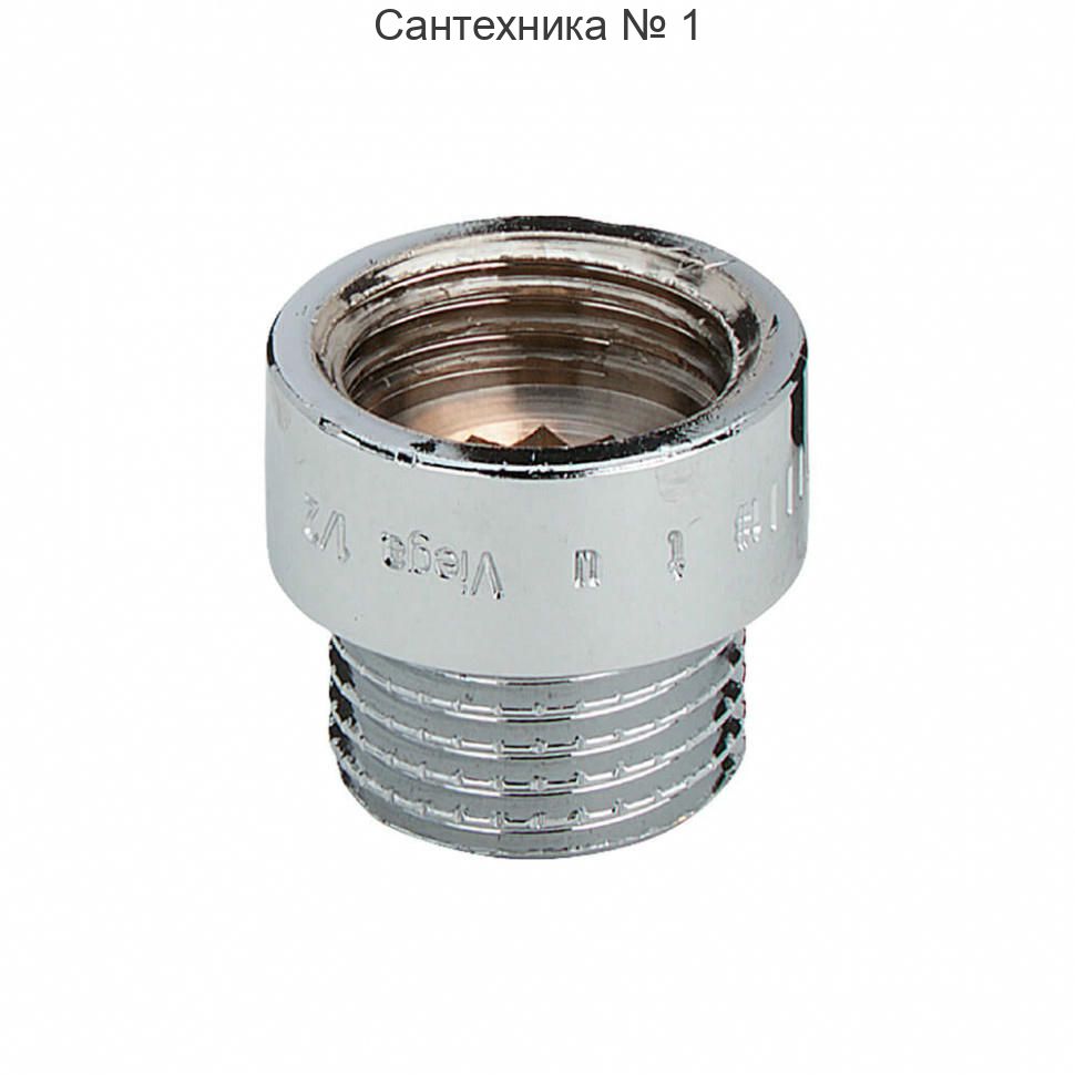 Удлинитель 1/2x15 мм, хром Viega