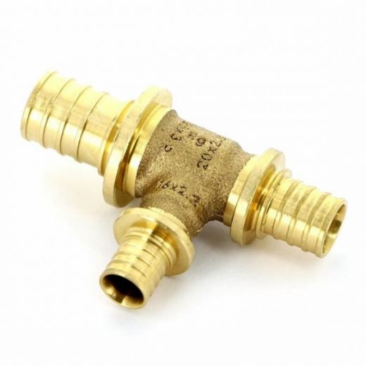 Тройник с уменьшенным боковым проходом 25-16-25 PLATINUM RX REHAU