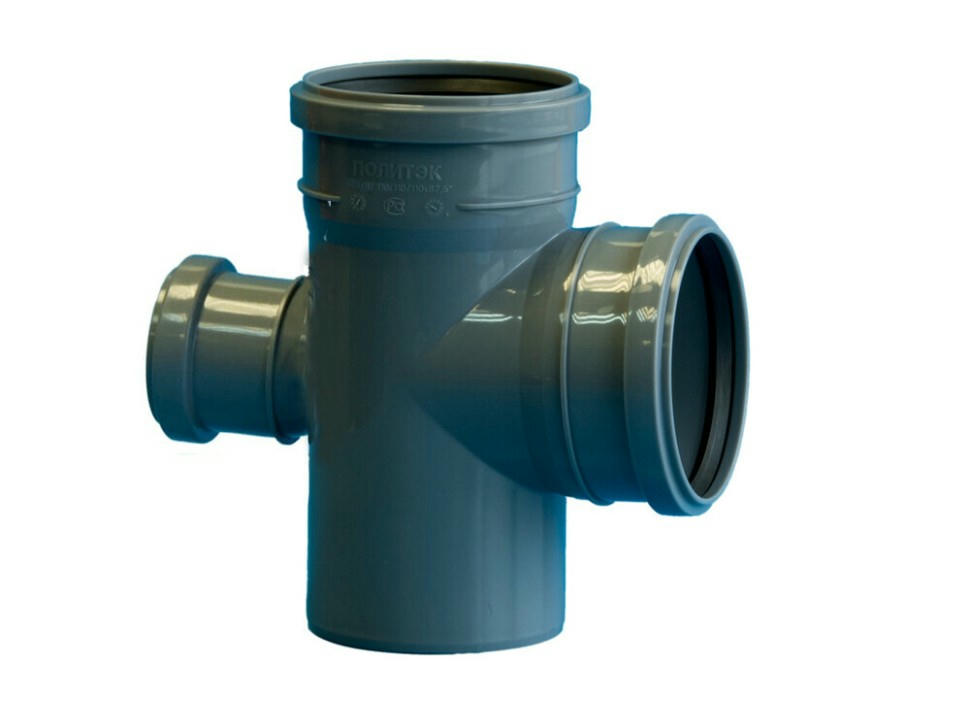 Крестовина канализационная одноплоскостная 110х110х50/90 Политэк