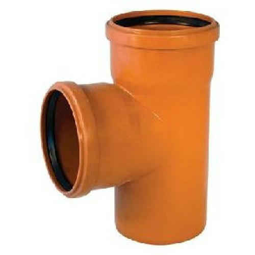 Тройник канализационный рыжий 160х110х90 Агригазполимер