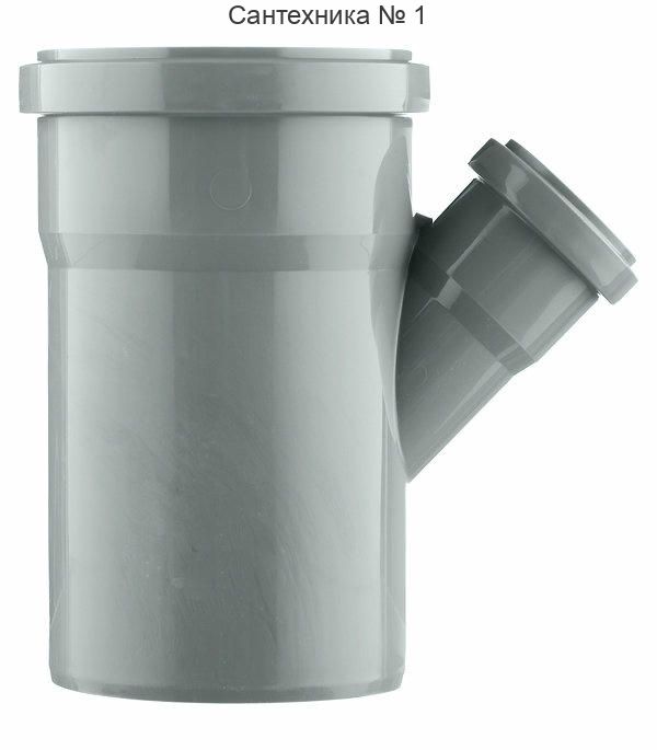 Тройник канализационный HTEA 110/50 на 45° Ostendorf