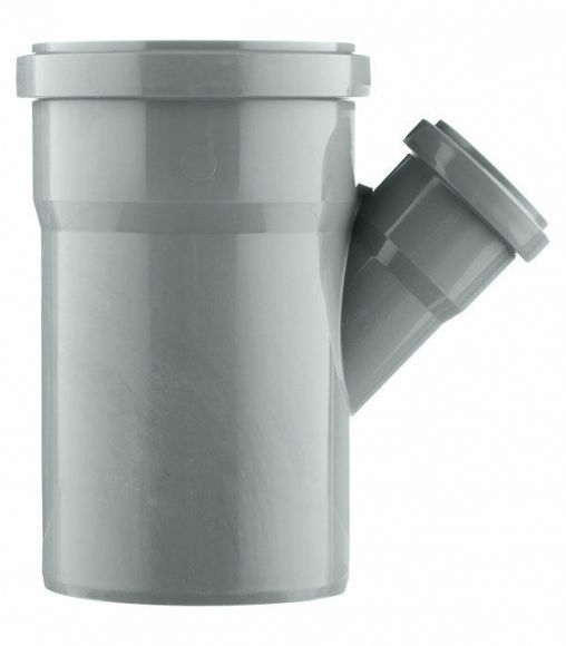 Тройник канализационный HTEA 110/50 на 45° Ostendorf