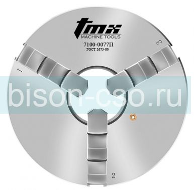 Трехкулачковый токарный патрон 7100-0077П TMX ф200мм