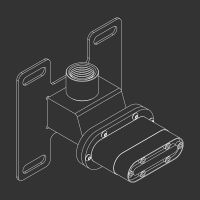 Встраиваемая часть Cea Design INC INC25 схема 1