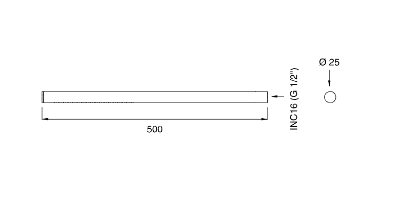 Верхний душ Cea Design OPUS настенный OPS65 ФОТО