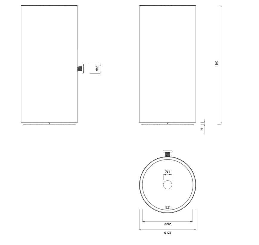 Напольная раковина Cea Design WASHBASINS металлическая WBN05 ФОТО