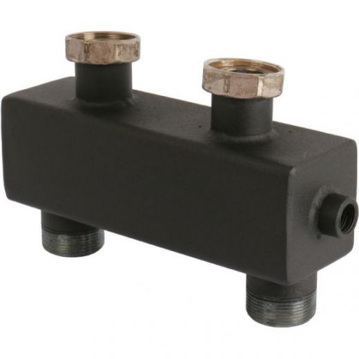 Гидравлическая стрелка с накидными гайками 1 1/2", 5,93 м3/час ROMMER