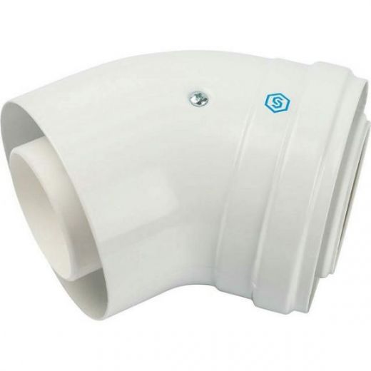 Элемент дымохода конденсационный угол 45° 60/100 PP-FE STOUT