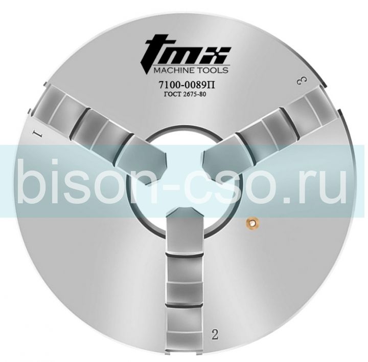 Трехкулачковый токарный патрон 7100-0089П TMX 400 мм