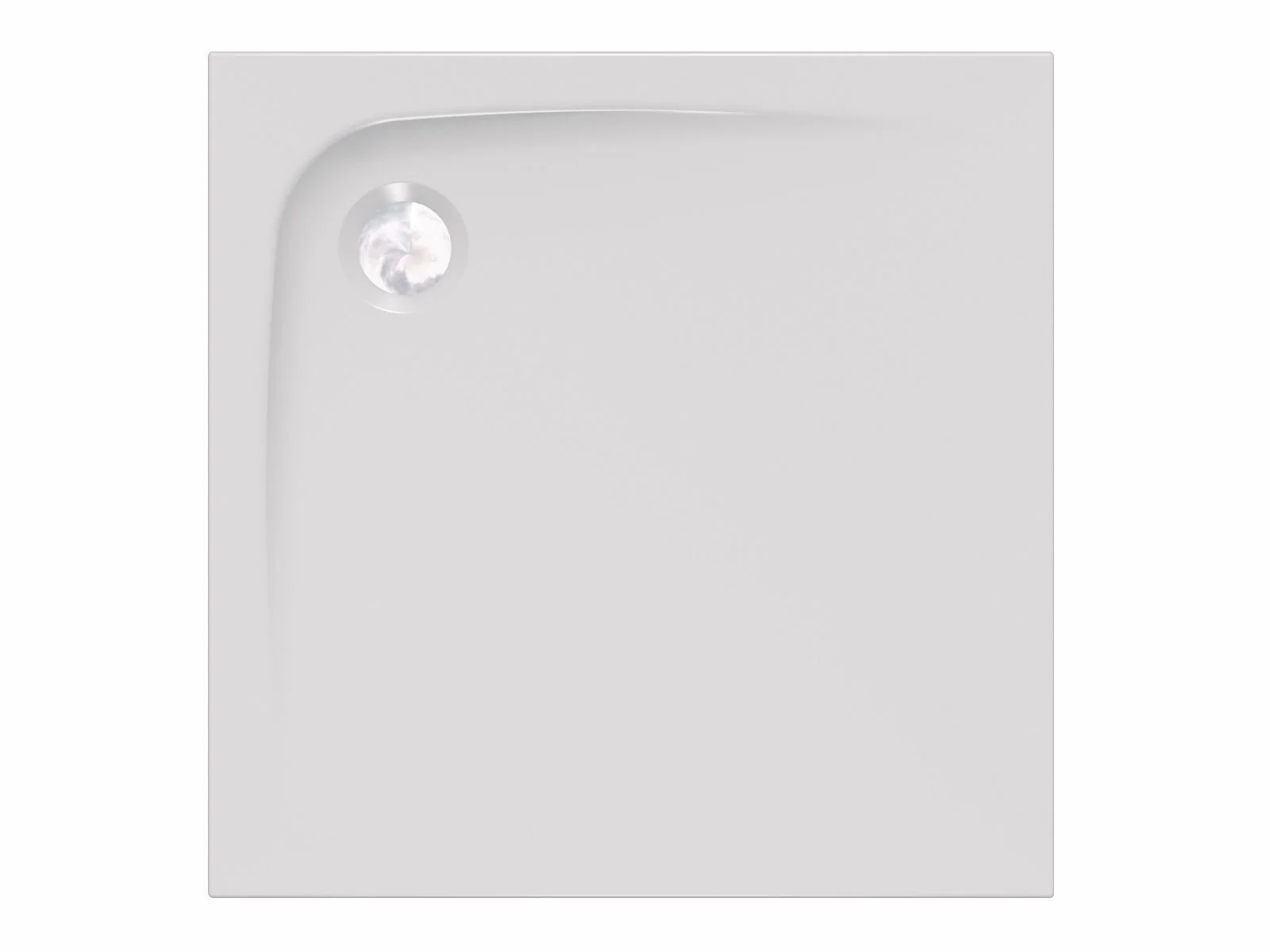 Душевой поддон квадратный Kolpa-San EVELIN из акрила цена от 28 000 ₽ Фото Душевой поддон квадратный Kolpa-San EVELIN из акрила